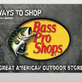 BASS PRO SHOPS GIFT CARD USA