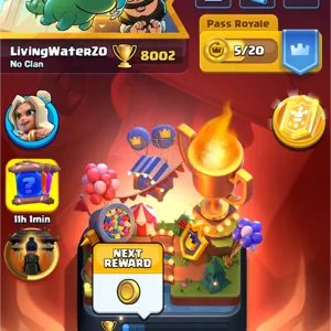 clash  royal account