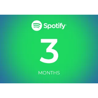 Spotify Premium 3 Months TRIAL Key