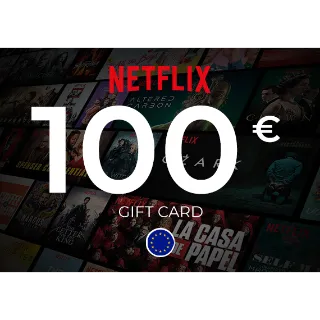 100€ EUR Netflix Gift Card 