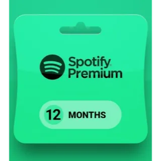 SPOTIFY PREMIUM 12 MONTH INDIA 