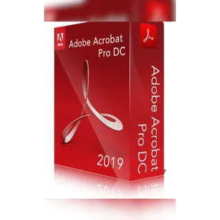 Adobe Acrobat Pro DC 2019 Lifetime Key - GLOBAL