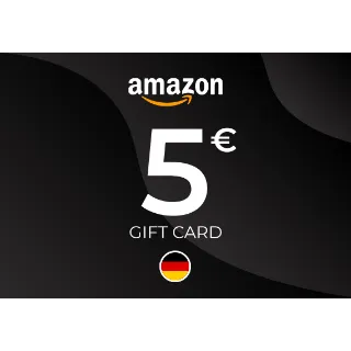 €5 EUR Amazon Gift Card Germany 