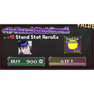 Bizarre Lineage  +10 stand stat reroll