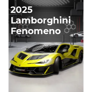 2025 LAMBORGHINI FENOMENO - DRIVING EMPIRE