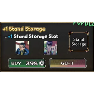 Bizarre Lineage  +1 stand storage