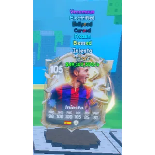 Spin a Soccer Card - tyrant iniesta