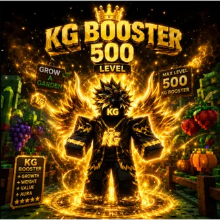 Grow a Garden - kg booster 500 level