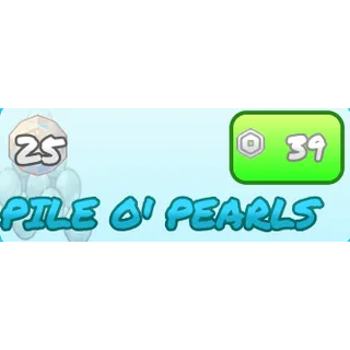 PILE O' OF PEARLS / 25 PEARLS - 100 DAYS AT SEA
