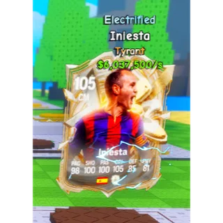 Spin a Soccer Card - tyrant iniesta