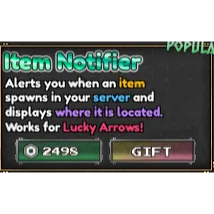 Bizarre Lineage  item notifier