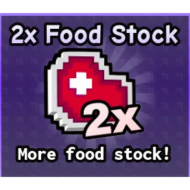 2X FOOD STOCK Catch And Tame