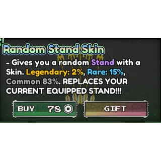 Bizarre Lineage  random stand skin