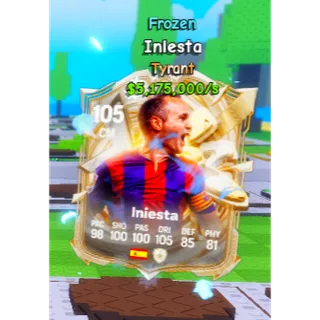 Spin a Soccer Card - tyrant iniesta