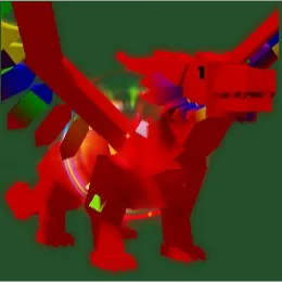 Grow a Garden - RAINBOW Frost Dragon 60kg huge