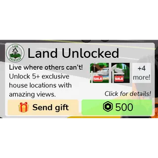 LAND UNLOCKED - Brookhaven RP