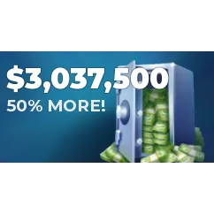 3M+ CASH / 3,037,500 CASH - DRIVING EMPIRE