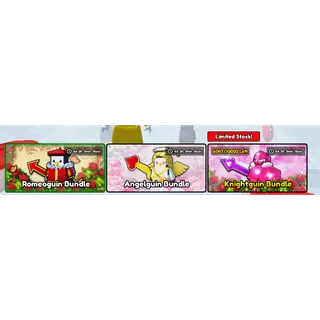 Knockout  romeoguin bundle , angelguin bundle , knightguin bundle