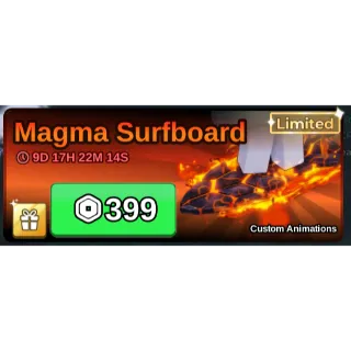 magma sufboard Fish It
