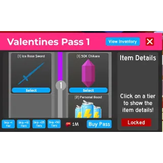 ANIME FIGHTING SIMULATOR - VALENTINE BATTLE PASS