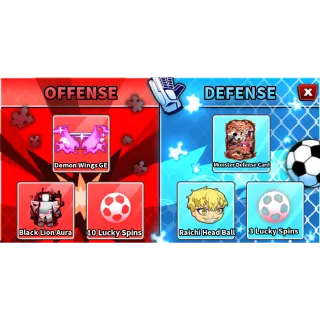 Blue Lock: Rivals  offense and defense