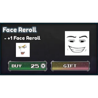 Bizarre Lineage  face reroll