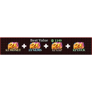 Sailor Piece   x2 money , 2x gems , x2 exp , x2 luck