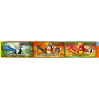 dragon bundle , sorcerer bundle , sensei bundle Knockout