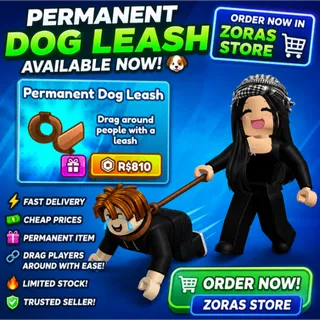 BADDIES PERMANENT DOG LEASH