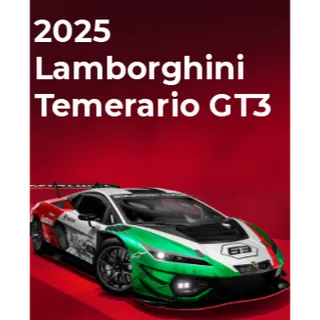 2025 LAMBORGHINI TEMERARIO GT3 - DRIVING EMPIRE