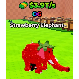 Kick a Lucky Block - strawberry elephant