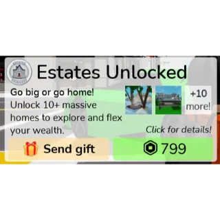 ESTATES UNLOCKED - Brookhaven RP
