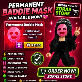 BADDIES PERMANENT BADDIES MASK