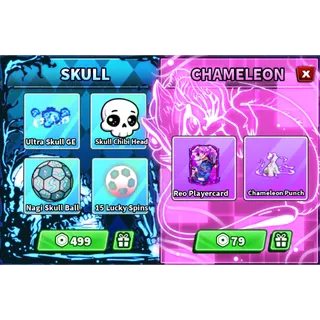 Blue Lock Rivals   skull and chameleon