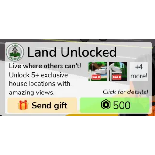 LAND UNLOCKED - Brookhaven RP