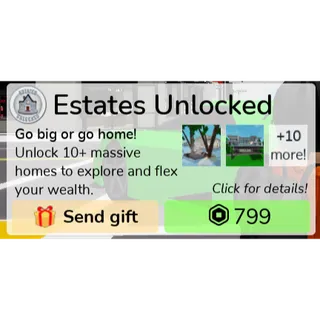 ESTATES UNLOCKED - Brookhaven RP