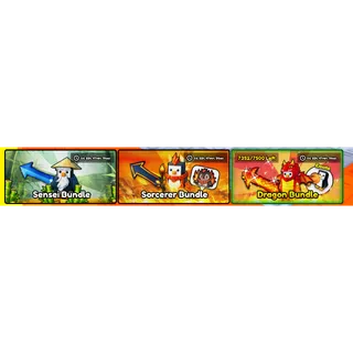 dragon bundle , sorcerer bundle , sensei bundle Knockout