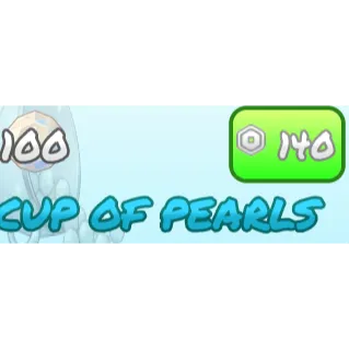 CUP OF PEARLS / 100 PEARLS - 100 DAYS AT SEA
