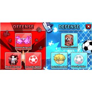 Blue Lock: Rivals  offense and defense