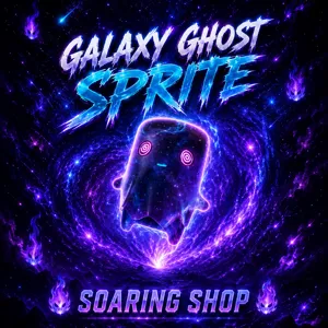 Galaxy Ghost Sprite
