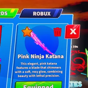 Pink Ninja Katana BB