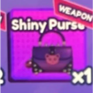 Shiny purse