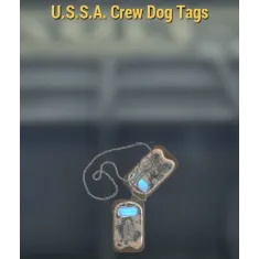 U.S.S.A. Crew Dog Tags