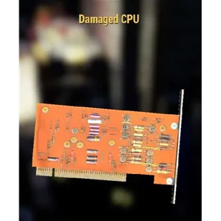 Damaged CPU