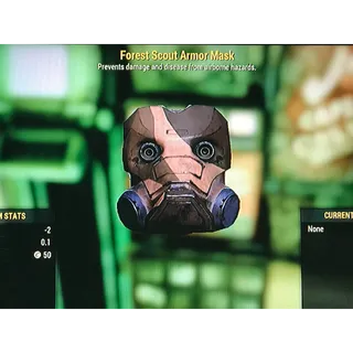 Forest scout mask