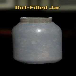 Dirt-filled Jar