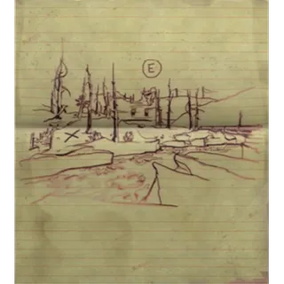 1k Toxic Valley #1 Treasure Map