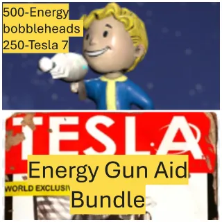 500 Energy Bobbleheads 250 Tesla 7