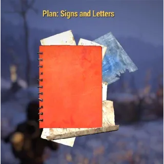 Plan | Signs and Letters (Neon)