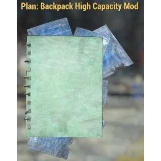 Plan | Backpack High Capacity